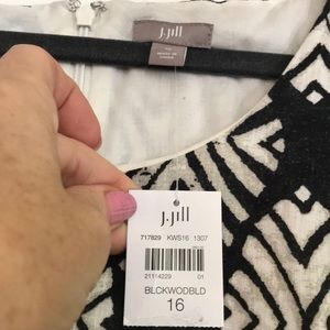J. Jill Dresses - JJill wood block print sheath dress J. Jill Dresses - JJill wood block print sheath dress